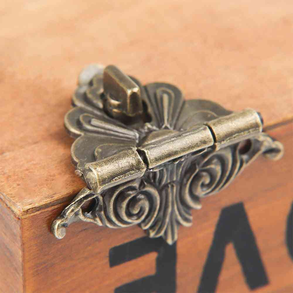 High Quality Antique Alloy Buckle For Wooden Jewelry And Wine Box