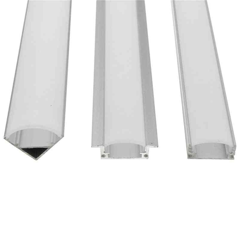 45cm 50cm U V Yw Corner Connectors Aluminium Channel Holder For Led Strip Light Bar Under Cabinet Lamp 1.8cm Wide Conversion