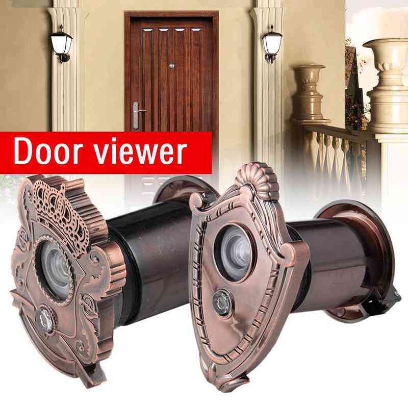 220 Degree Wide Angle-peephole Door Viewer With Lid