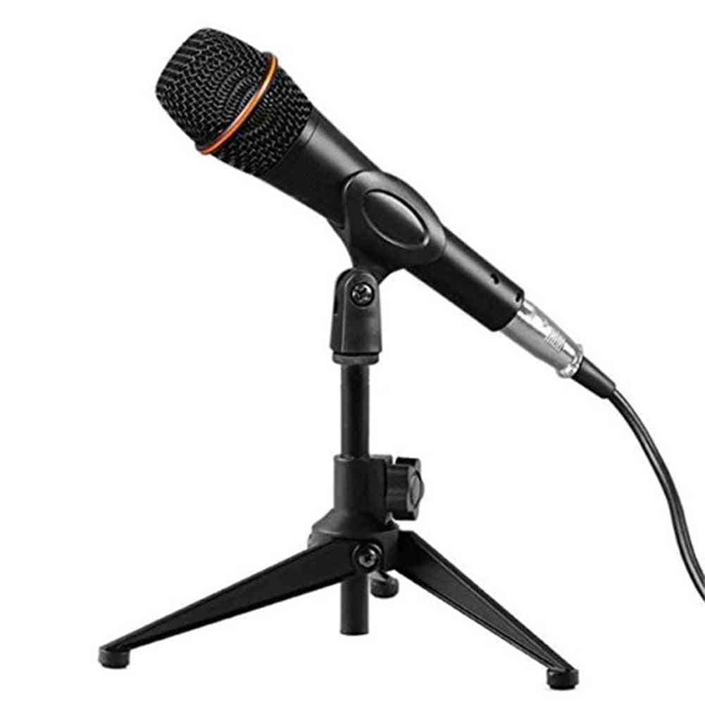 Microphone Stand - Desktop Tripod Wired Wireless E300