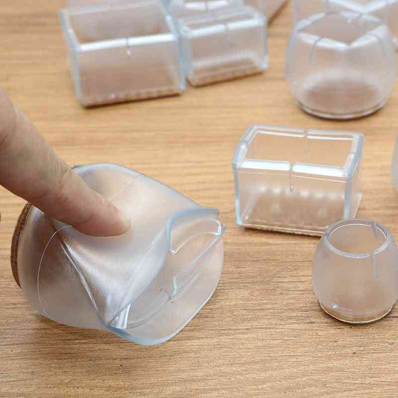 Assorted Round /square /rectangle Shaped-silicone Floor Protector Table/ Chair Leg Caps