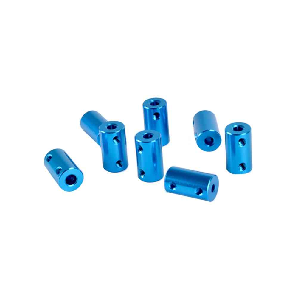 Kupplungsbohrung aus Aluminiumlegierung 3d Druckteil blau flexibler Wellenkupplungsschraubenteil Schrittmotor - 4x5