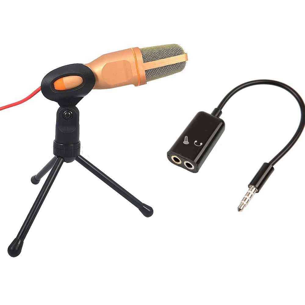 Handheld Sound Studio Microphone For Computer Chat