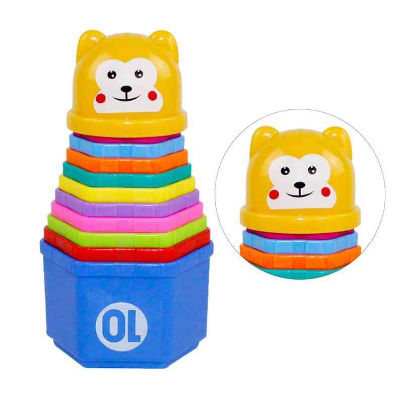 Funny Plastic Adorable Playing Stacker Educational