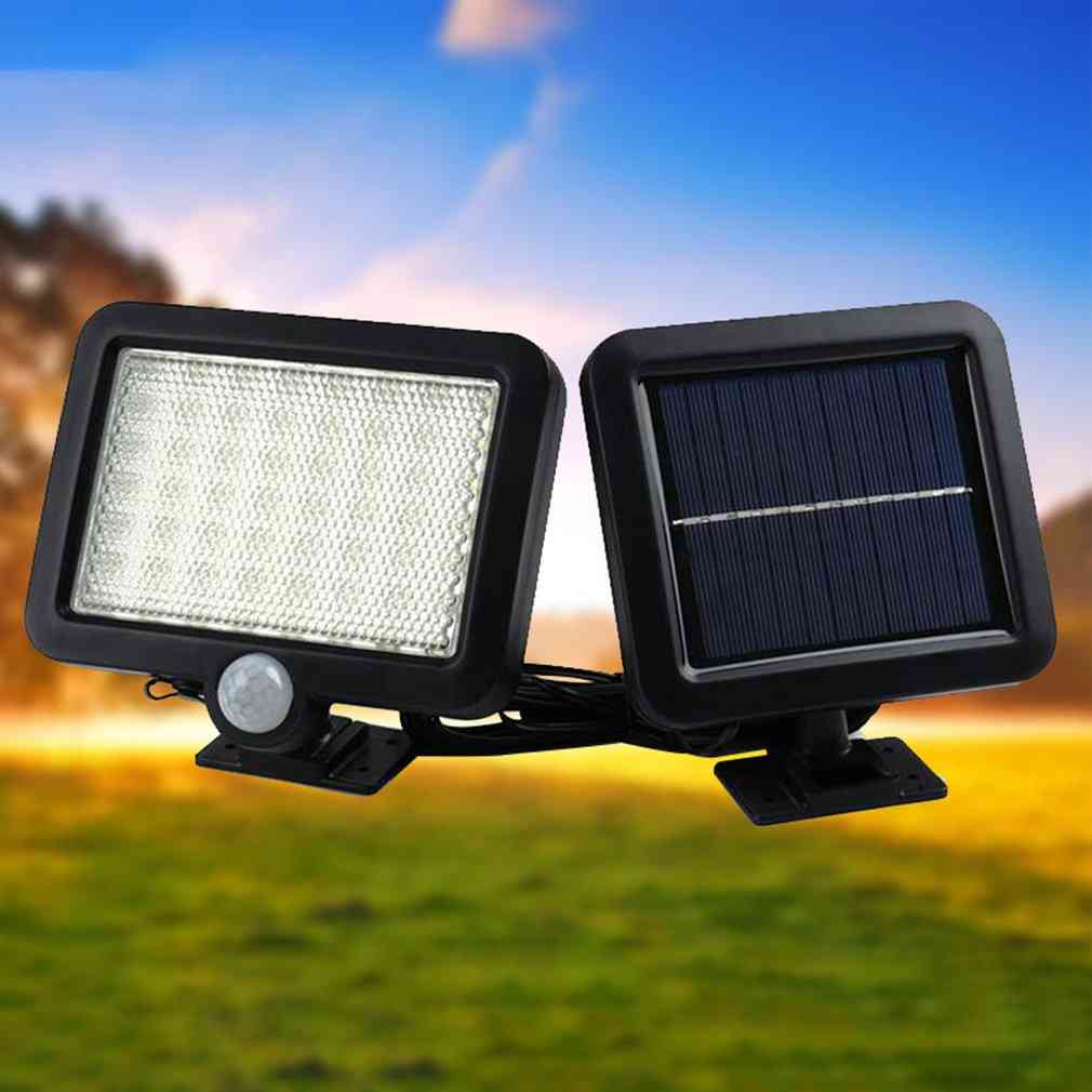 Wall Mounted Night Lamp - Led Solar Power Outdoor Waterproof Garden Light