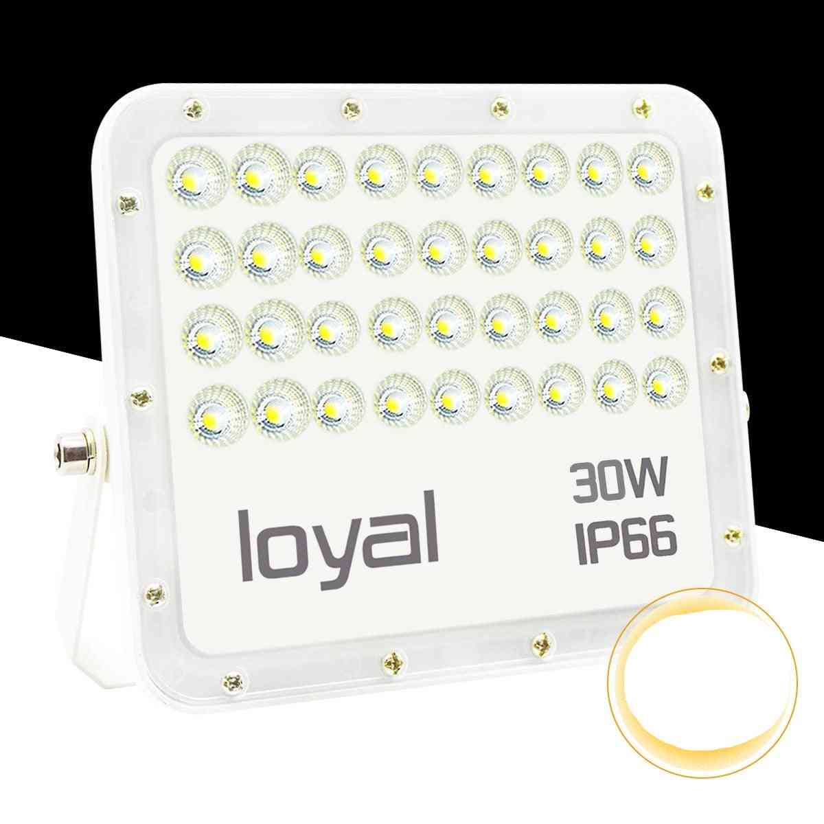 LED-väggbricka strålkastare strålkastare strålkastare utomhusbelysning10w / 30w / 50w / 100w / 150w / 200w / 300w / 400w reflektor vattentät ip66 trädgård - 10w / 220v