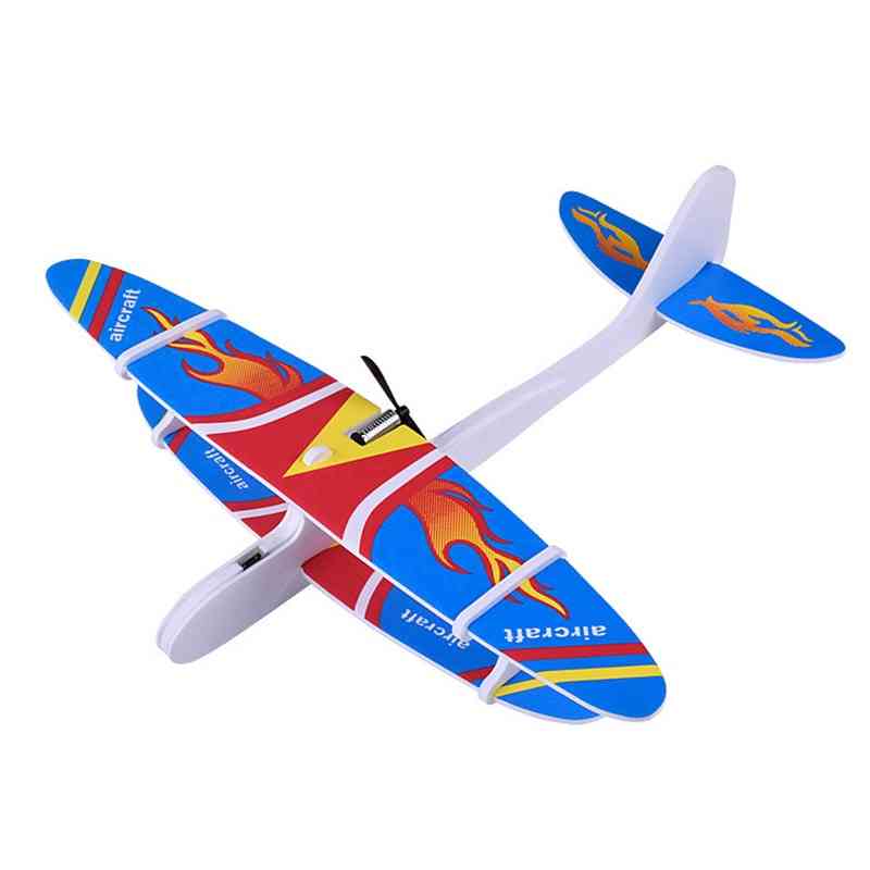 Electric Hand Throwing Glider Plane Toy For