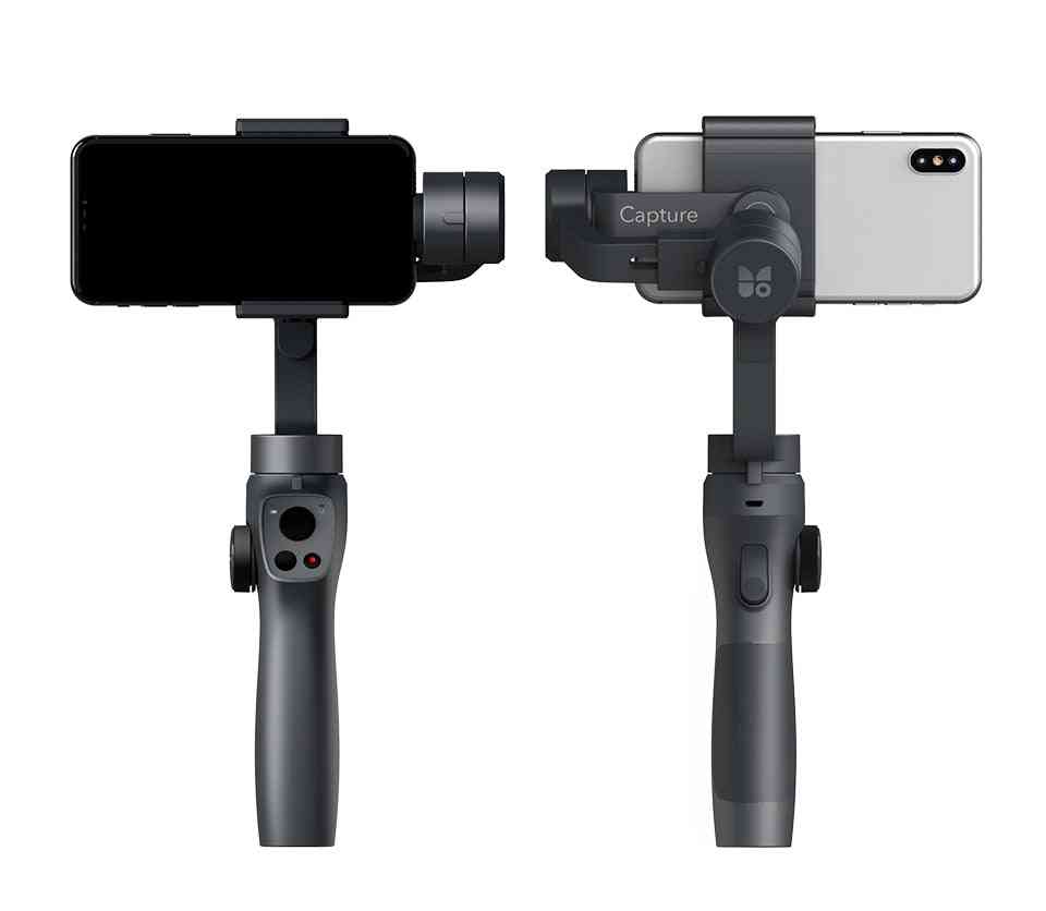 Handheld Gimbal Stabilizer Track Focus Pull & Zoom For Smartphone