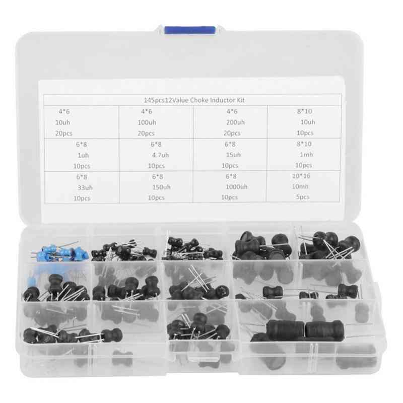 10uh-10mh 12 Values Choke Inductors Assorted Kit