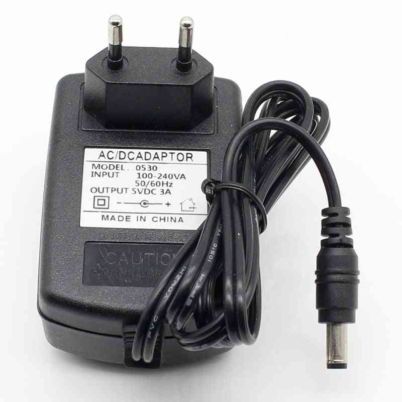 1 stks 5 v 3a dc5.5mm ac / dc adapter, voeding lader voor android tv box sp