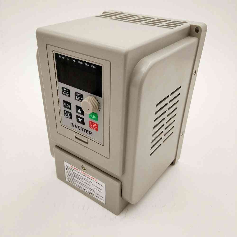 Vfd 2.2kw New Inverter Cnc Spindle Motor Speed Control 220v 1.5kw/2.2kw/4kw 220v Input-  Out  Frequency Inverter