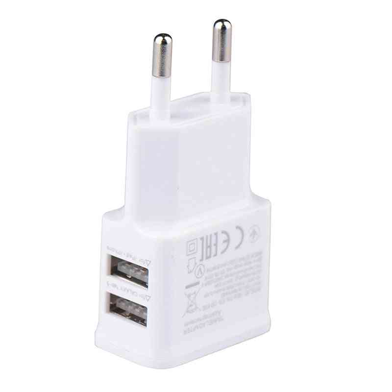 Double Usb, Power Adapter Charger For Iphone/ipad/ipod