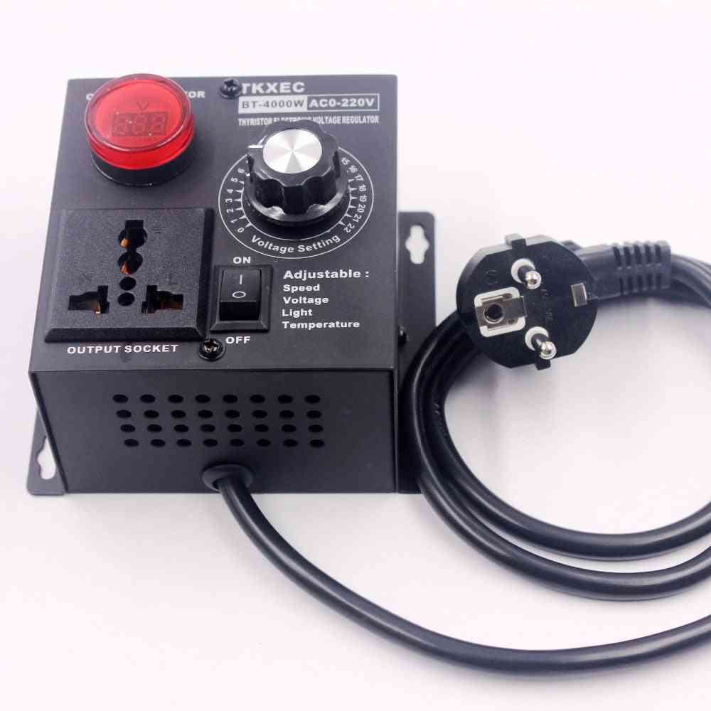 Electronic Voltage Regulator, Temperature/speed Controller
