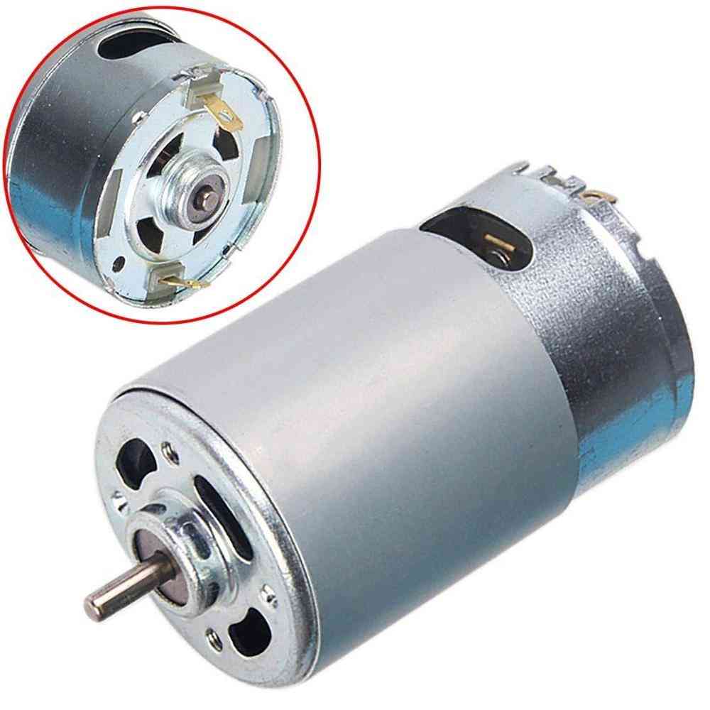 Rs550 Motor 9/12 Teeth Gear 3mm Shaft For Cordless Charge Drill Screwdriver