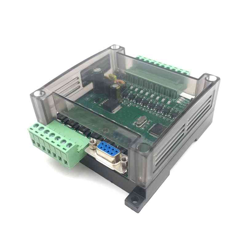 Plc Industrial Control Board With Housing Fx1n-14mr Fx1n-14mt Controller Programmable Module