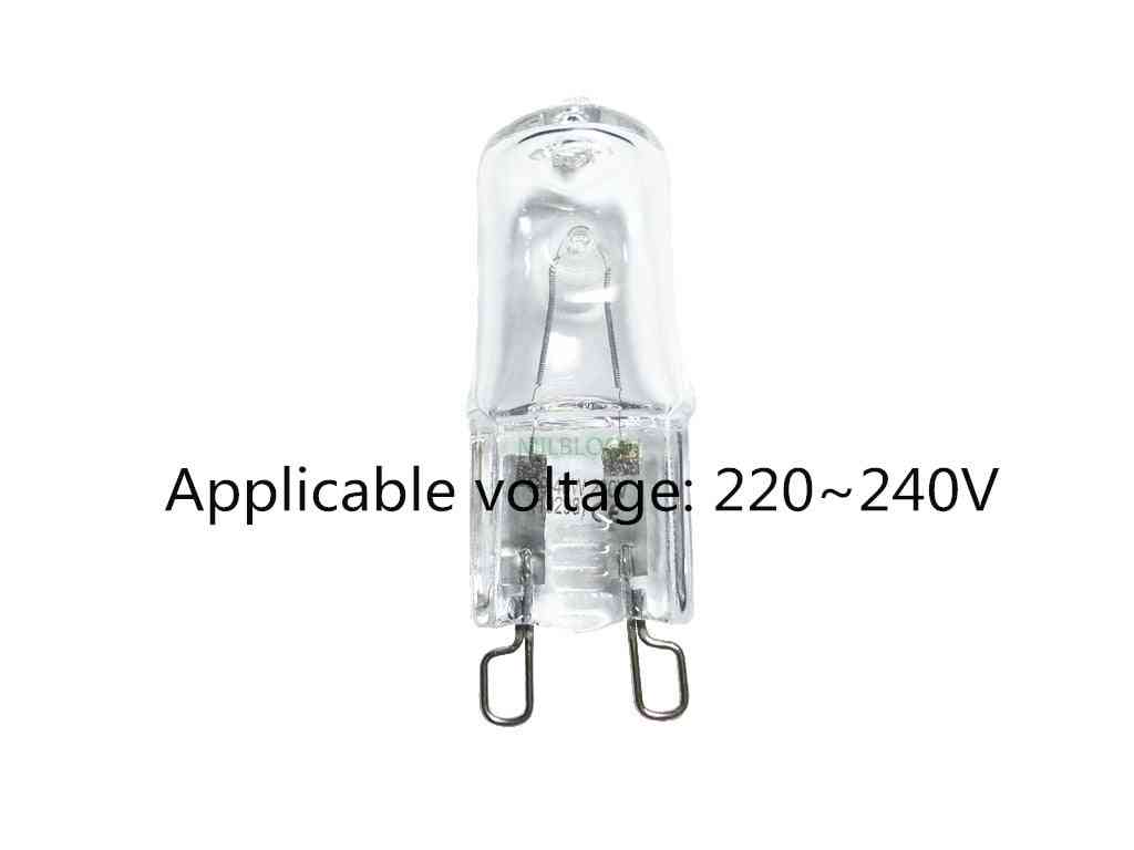 240V 230V ugns glödlampa G9, hög temperatur glödlampa ångbelysning- 300 grader - 40W
