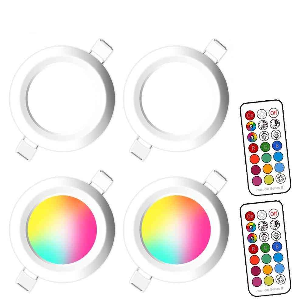 X & Lfc Dimmable Led Spot Light - 220v/110v Color Changing Lamp