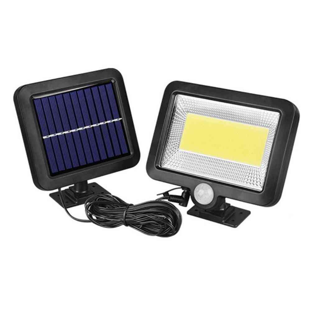 120 Led Cob Solar Light - Outdoor Motion Sensor Wall Lamp