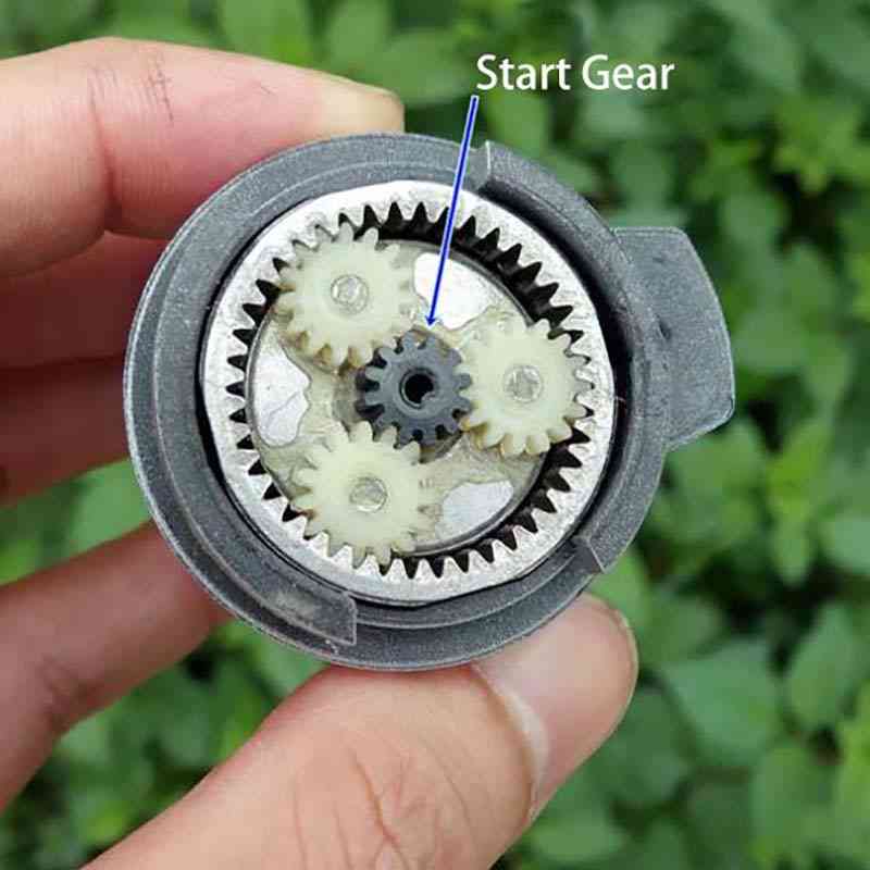 1:20 Electric Three-stage Gearbox - Planetary Deceleration Reduction