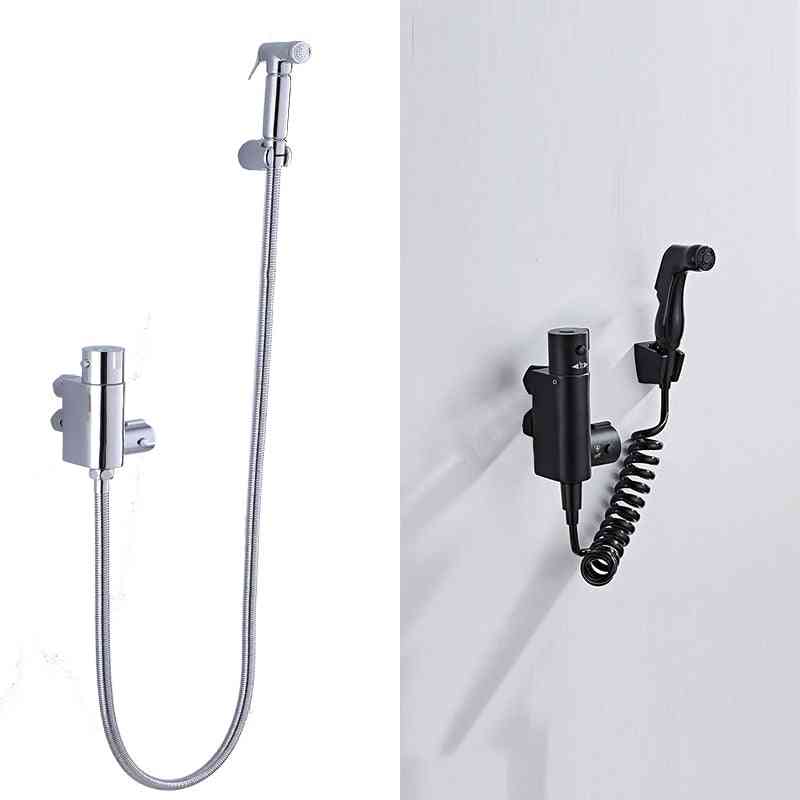 Thermostic Shower, Wall-mounted Bidet Faucet Sprayer