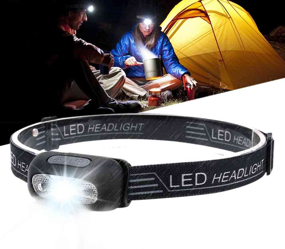 Mini Rechargeable Led - Headlight With Usb
