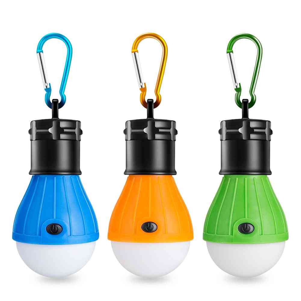 Waterproof, Multi Function And Portable Hanging Led Bulb Light With Hook