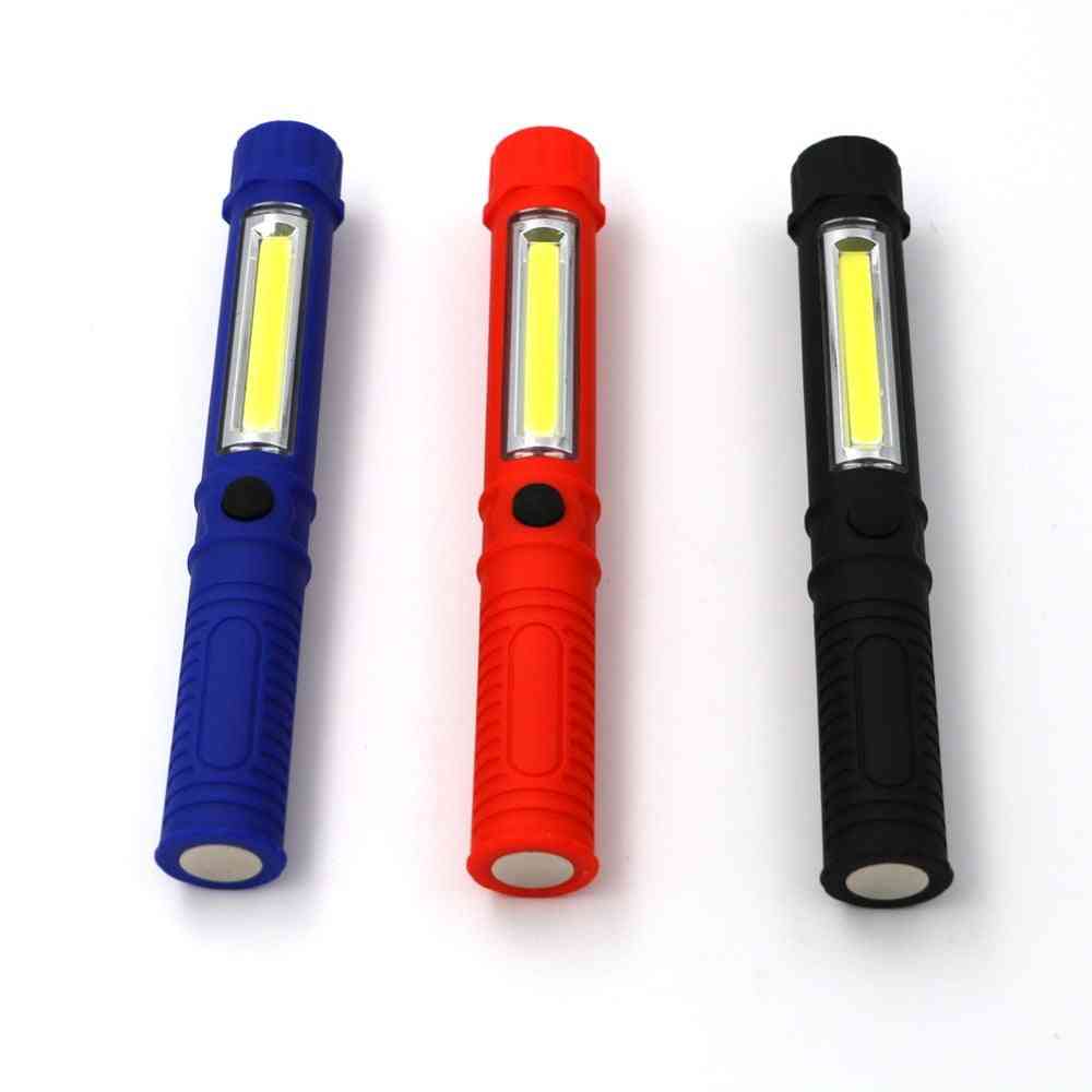 Multifunction Cob Led, Mini Pen Design-flashlight Torch Lamp