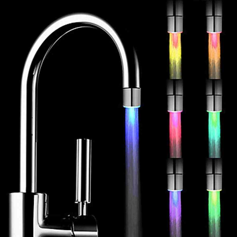 Led Light -water Faucet Shower Head