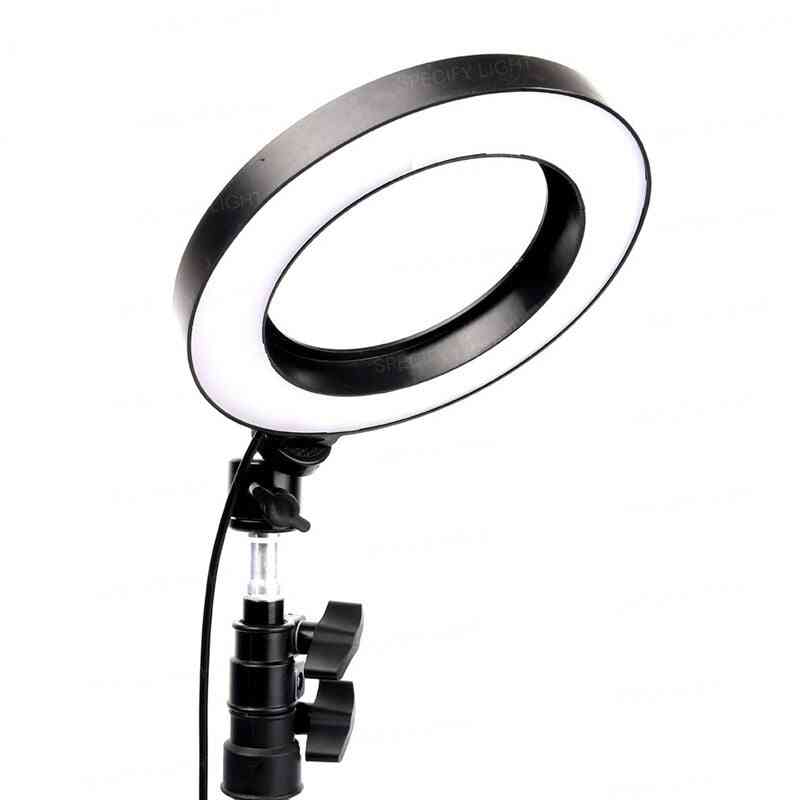 16cm 6 Inch Led Ring Light Filling Kits -dimming  Tripod Stand
