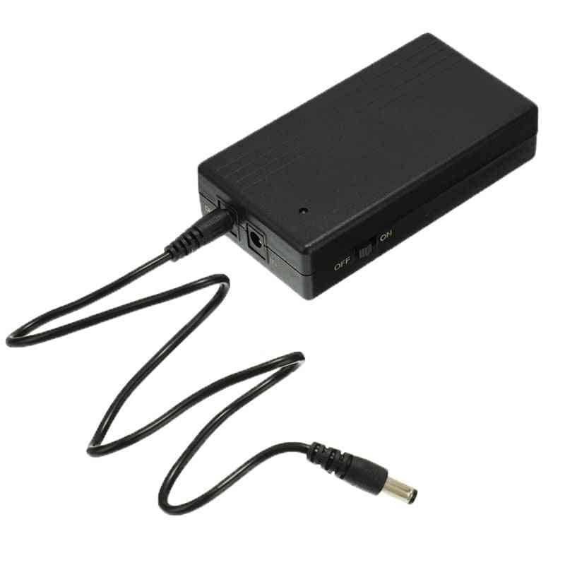 Mini Ups Battery Backup Security Standby Power Supply For Camera / Router