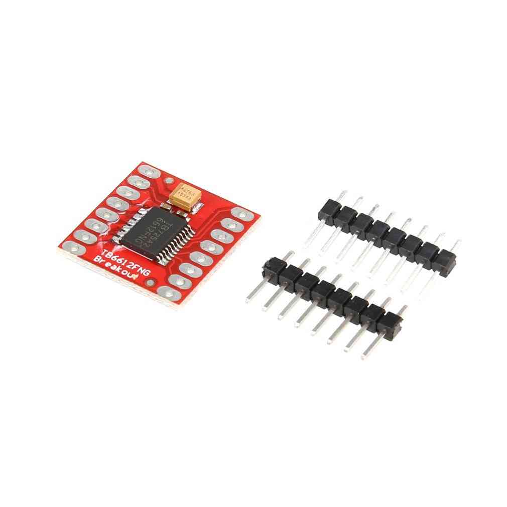 Tb6612fng Dual-DC-Schrittmotorsteuerung Antrieb Erweiterungsschild Platinenmodul für Arduino-Mikrocontroller besser als l298n -
