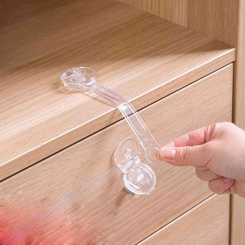 Door Anti-pinch Security Lock - Baby Protective Cabinet