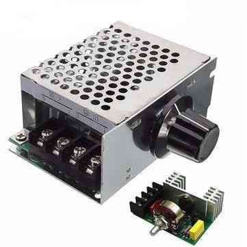 Ac Voltage Regulator - 220v Motor Speed Controller, Pwm Control Scr 4000w Dimmers Rectifier