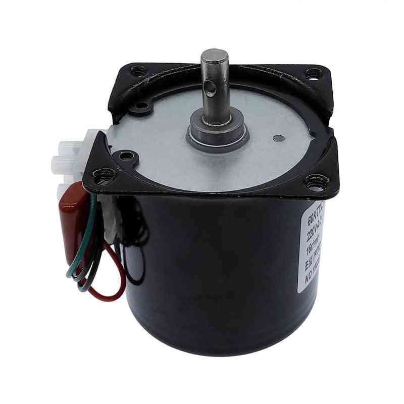 60ktyz Speed Reducer Permanent Magnet Synchronous Motors - Ac220v 14w Controllable Positive And Negative Inversion