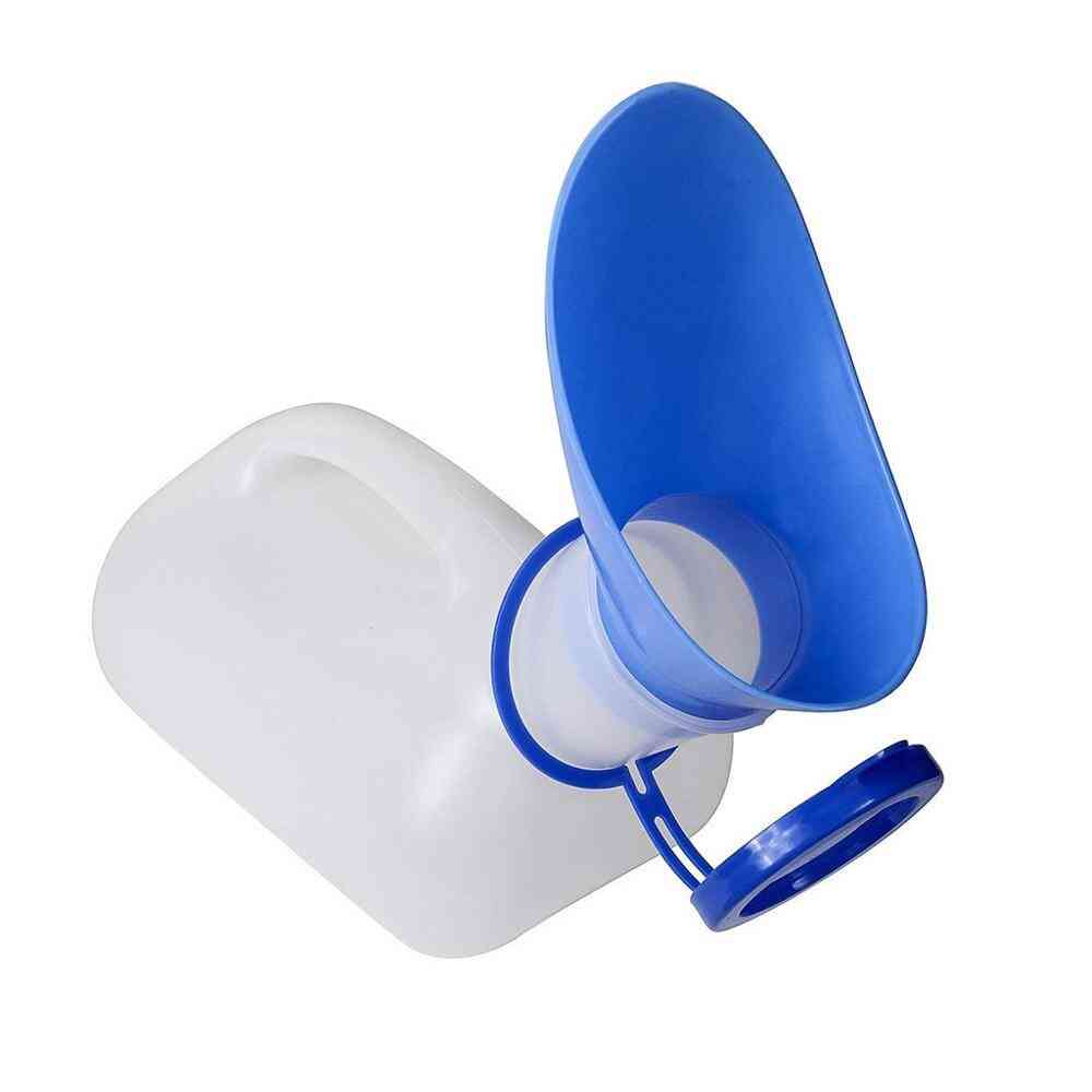 Portable Plastic Mobile Urinal Toilet, And Aid Bottle For Outdoor