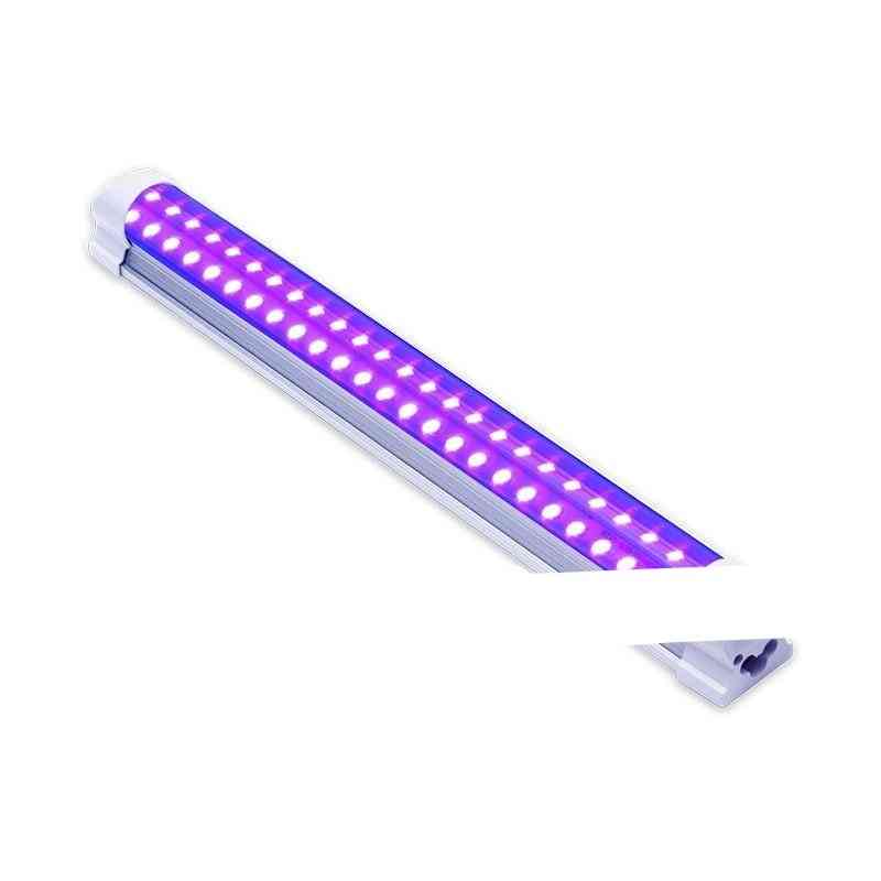 10W UV LED hærdningslampe 365nm / 395nm T8 rør, lim størkning lys skyggefri ktv bar hærdning lys - 365nm