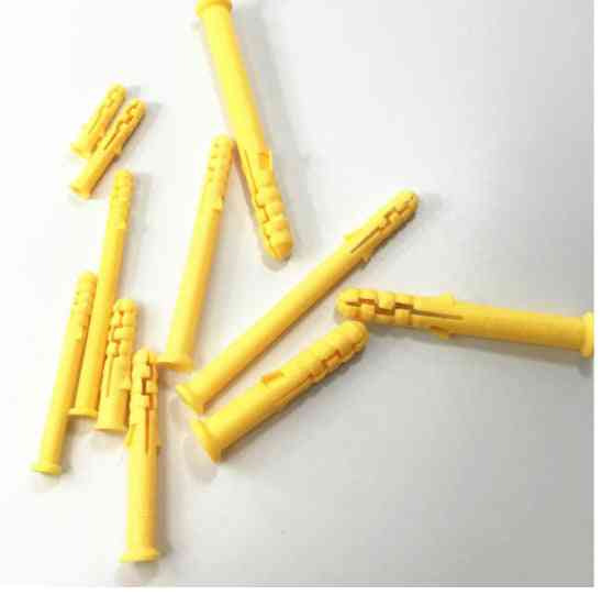 10-50 pezzi tasselli di ancoraggio a parete in plastica rigata m6 / m8 / m10 - m8x60mm 20 pezzi