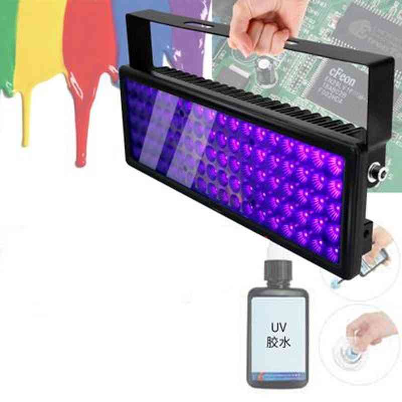 500w bärbar UV-härdningslampa bläck lack lack självhäftande snabblampa - 365nm