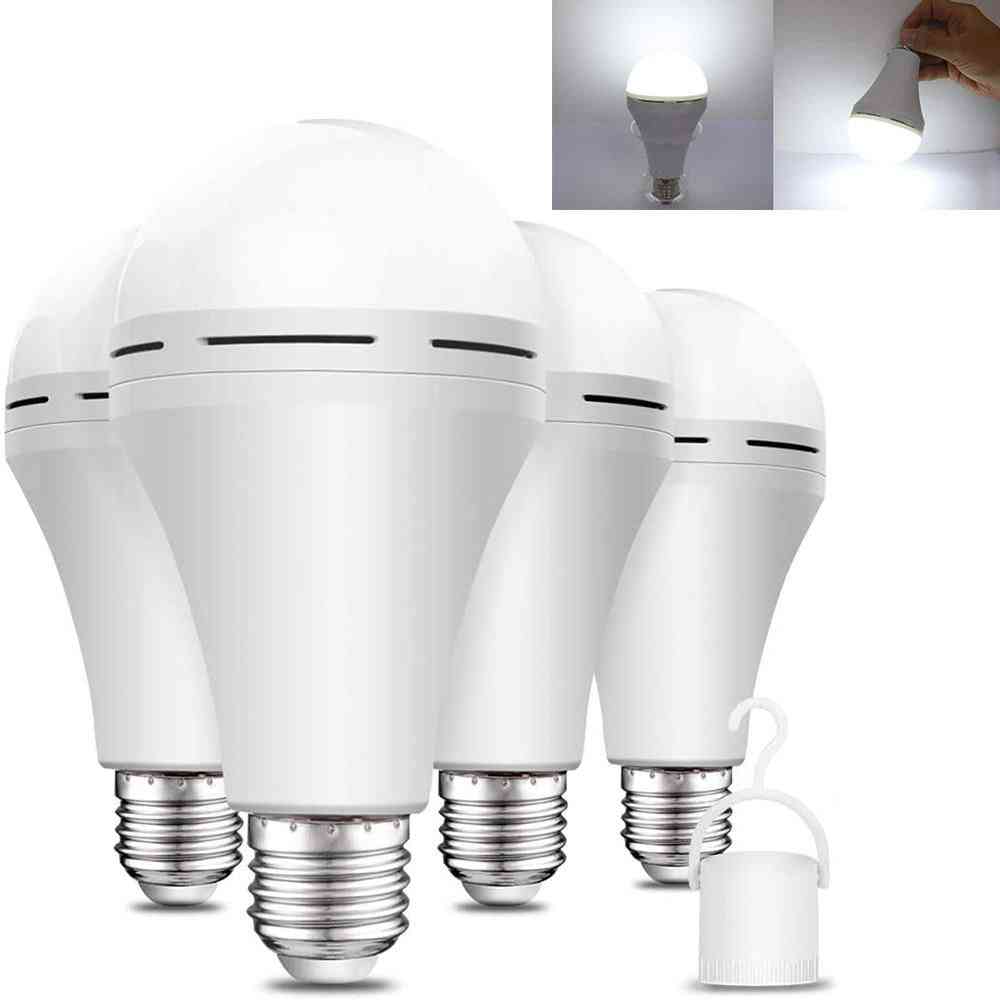 Emergency Led Bulb, Rechargeable Battery Backup For Power Outage