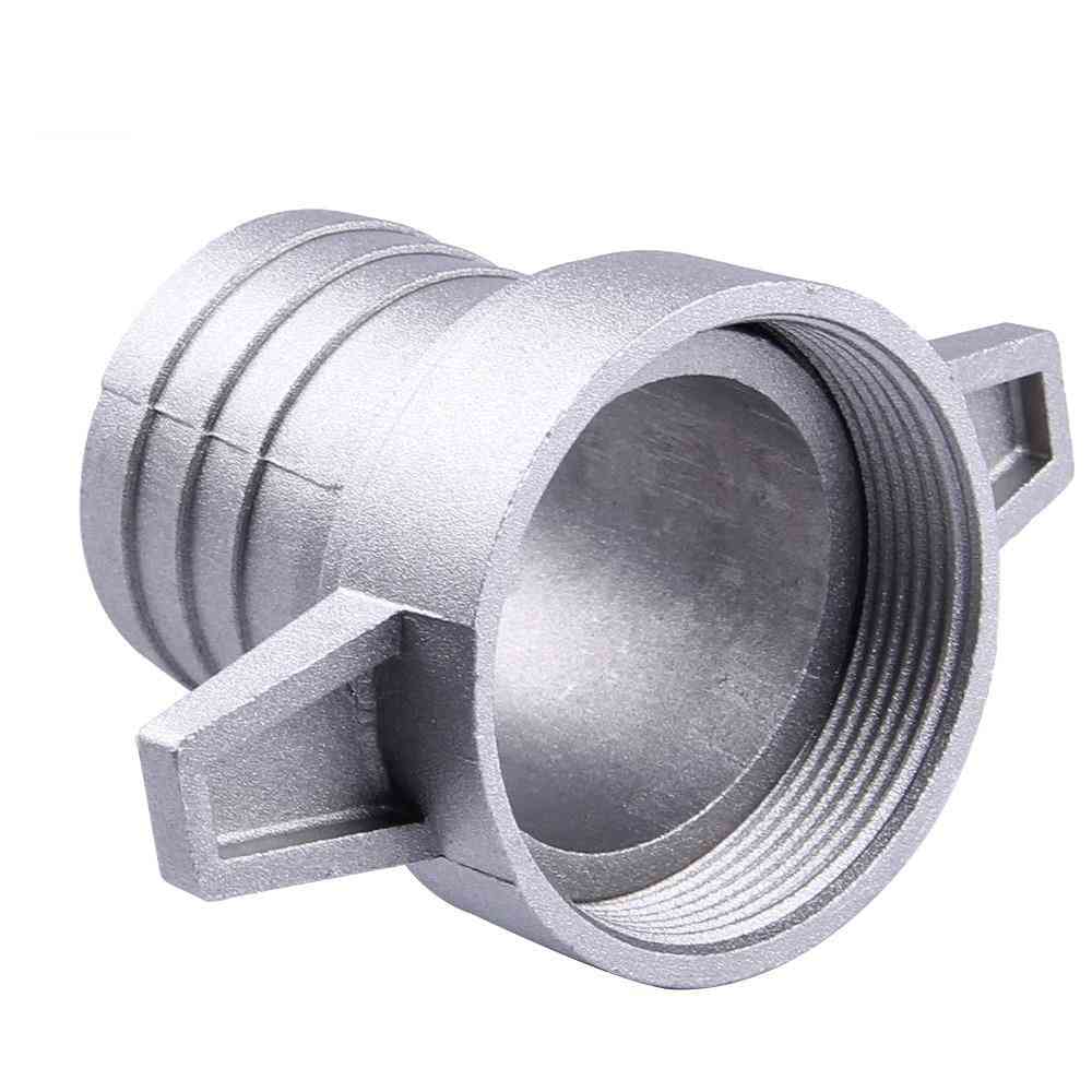 Gasoline Water Pumps Fittings, 2 Inch Aluminum Pipe Connecting Wrench With Rubber Gasket