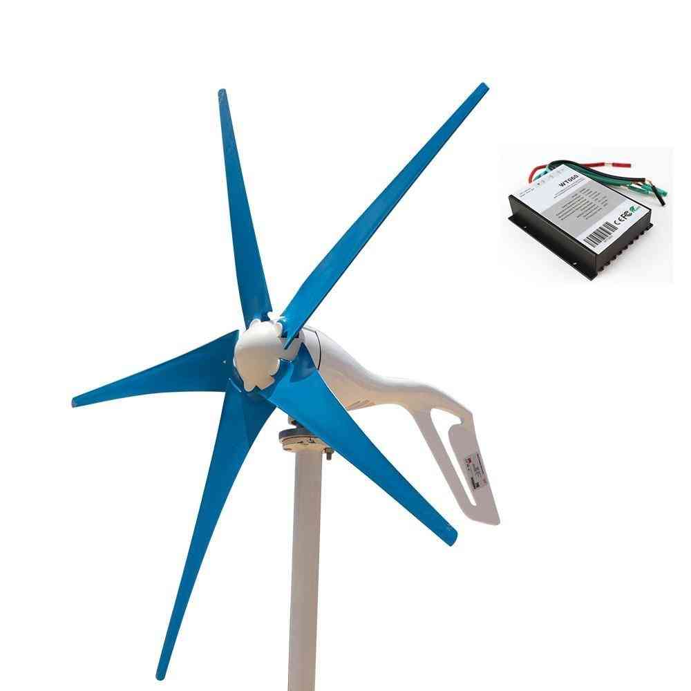400w Mini Windmill Wind Blades Controller Charge Generator For Marine Light Land