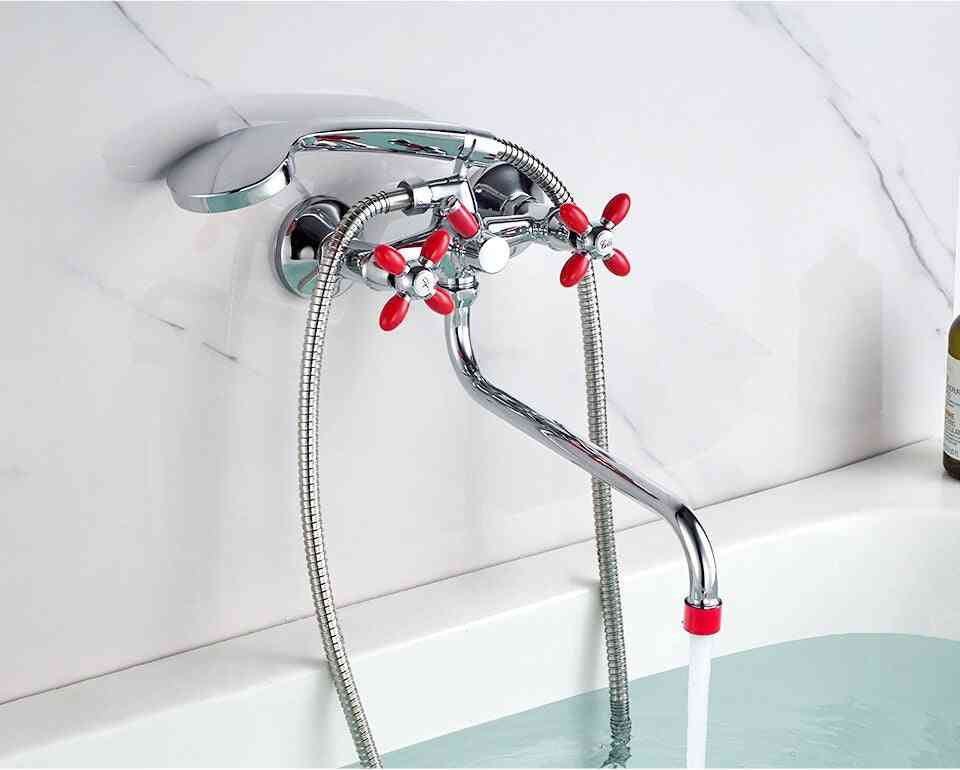 Dual Function Bathtub Shower Faucet Set