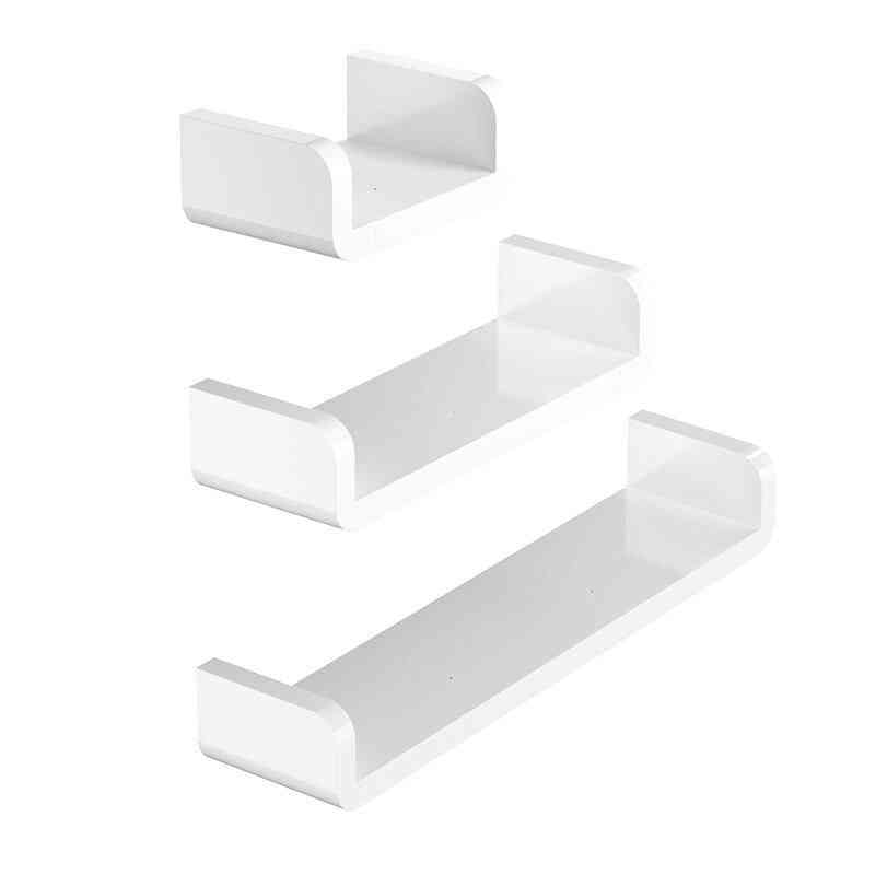 Storage Rack Shelf,  Seasoning Debris -wall-mounted And Self-adhesive