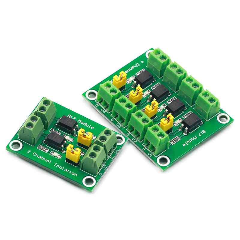 4 Channel Optocoupler Isolation Board- Voltage Converter Adapter Module
