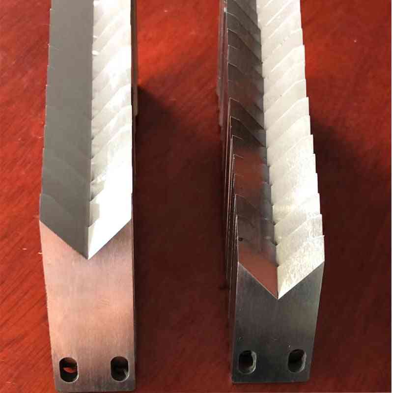 Wire Stripping Steel Knife Blade For Swt508 Model Wire Peeling Cutting Machine