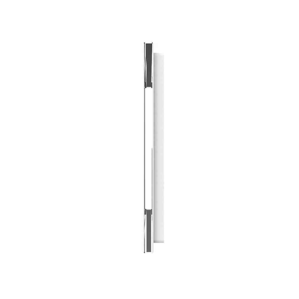 štandard eú, dvojitý sklenený panel pre dotykový spínač namontovaný na stene