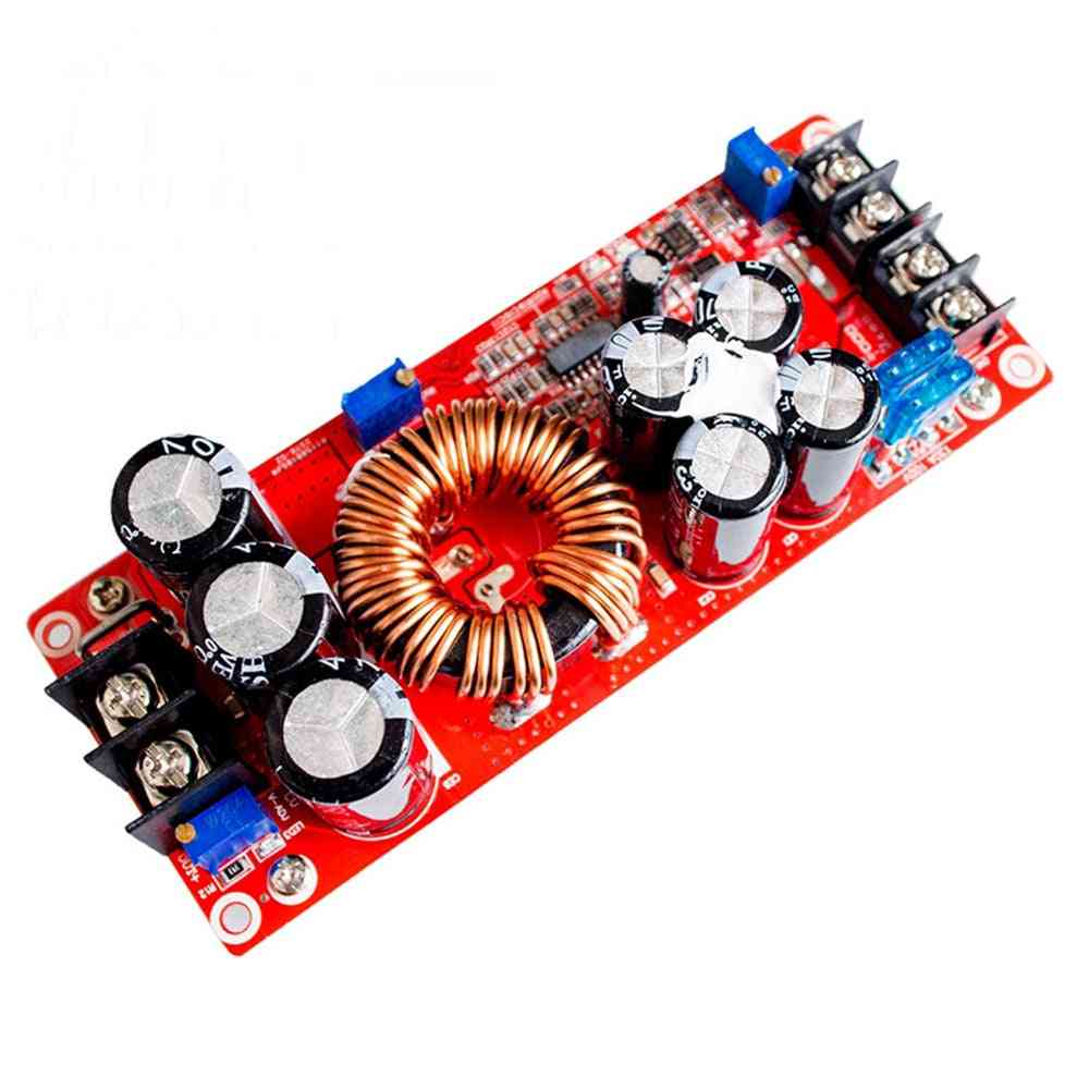 1200w Dc-dc Step Up Boost Converter Board- Power Supply With Heat Sink