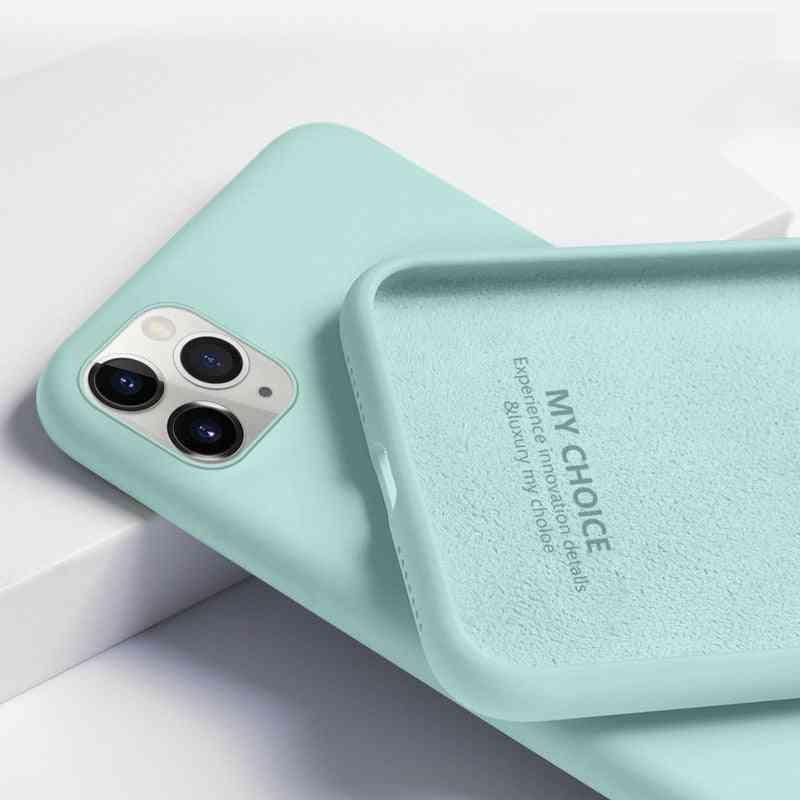 Soft Flexible, Ultra Thin And Shock Proof Silicone Back Cover For Apple Iphone