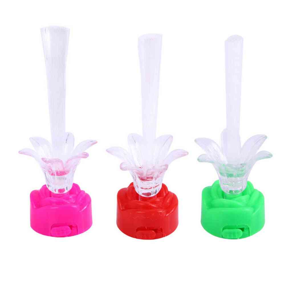 Creative Shiny Rose Flash Colorful Educational Toy For