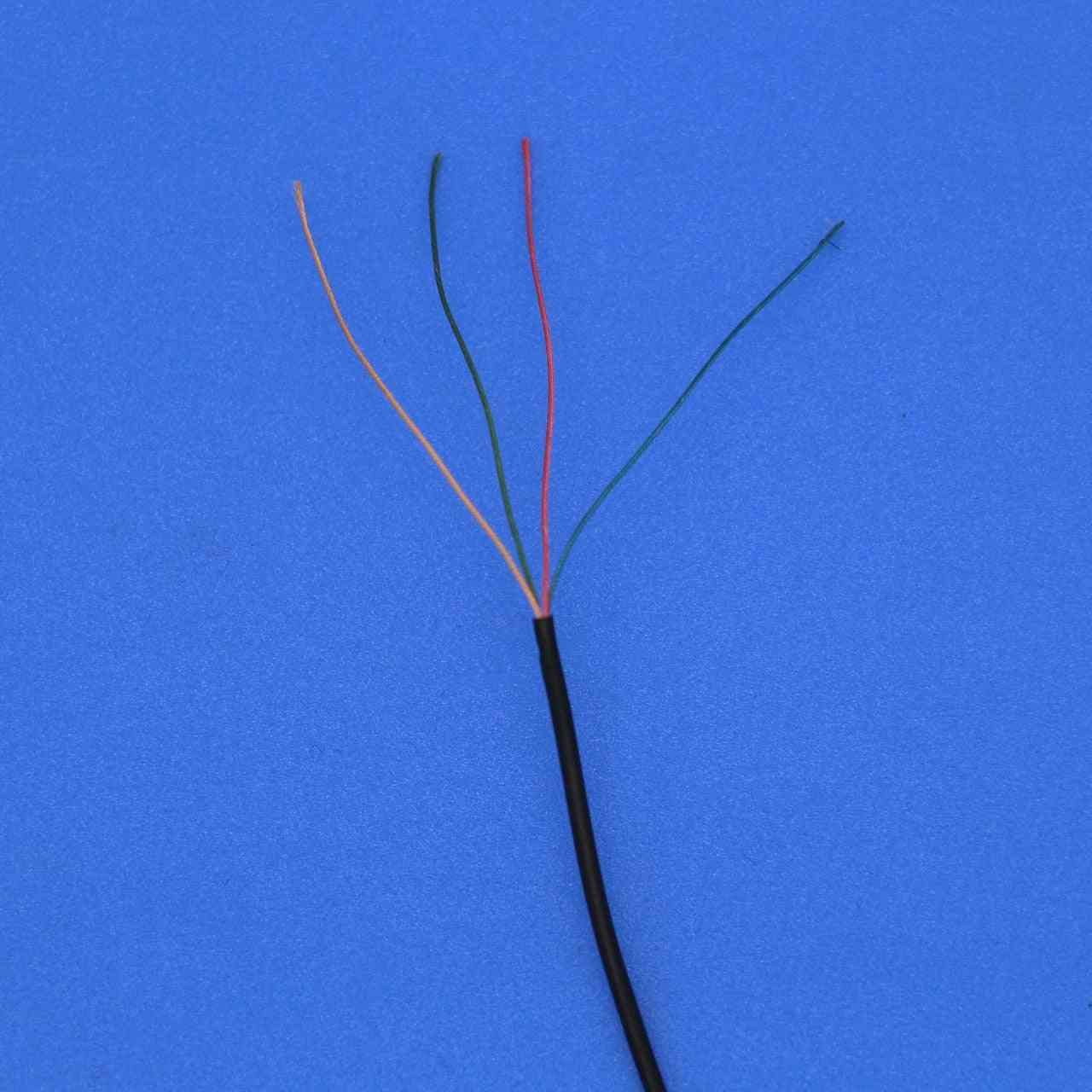 Cable para auriculares de hilo de algodón, hilo de varios hilos y varios hilos - 2 hilos
